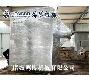 120型帶小骨凍肉絞肉機發往浙（zhè）江杭州