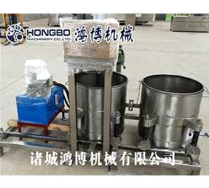酒渣分離壓榨機（jī）發往北京豐台