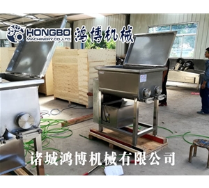300 型拌餡機發（fā）往（wǎng）青島