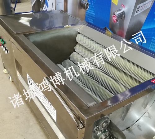 連續（xù）式毛刷清洗去皮機