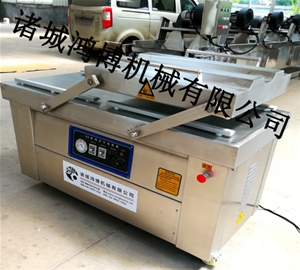 扒雞熟食雙（shuāng）室（shì）真空包裝機